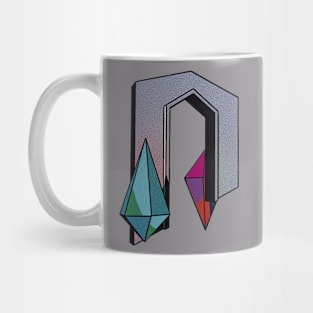 Low Poly Noisy Gateway version C Mug